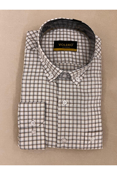 DENİZLİFE Men's Classic Plaid/Checkered Seasonal Long Sleeve