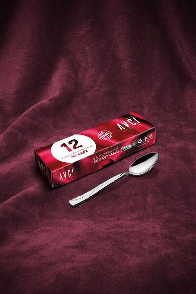 Avcı Ay Işığı 12 Adet Çay Kaşığı