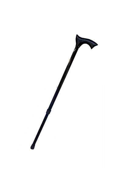 Genel Markalar Alüminyum Baston Metal Ayarlı Asa Baston Siyah