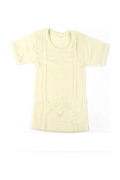 Hasyün 2 Pieces of Children's Genuine Wool Undershirt 75% Wool 25 Acrylic