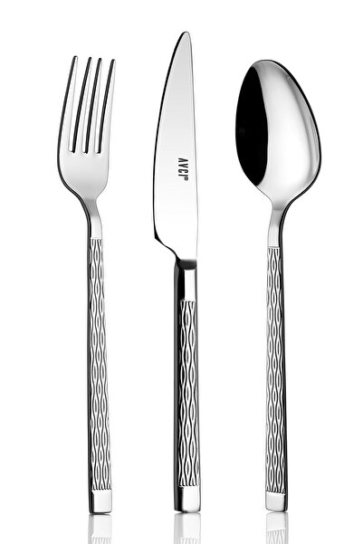 Avcı Pera 60 Piece Stainless Steel Cutlery Set