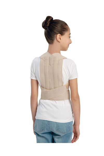 Variteks Unisex Beige Color Upright Posture Corset