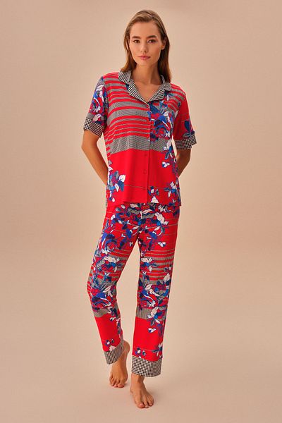 SUWEN Ashley Masculine Pajama Set