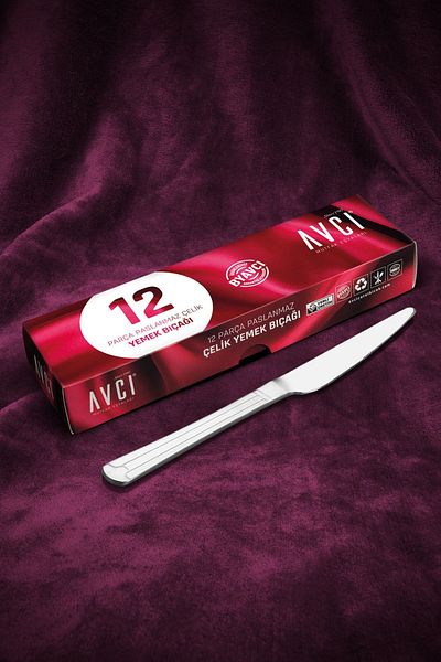 Avcı Yakamoz 12 Pieces Cooking Knives