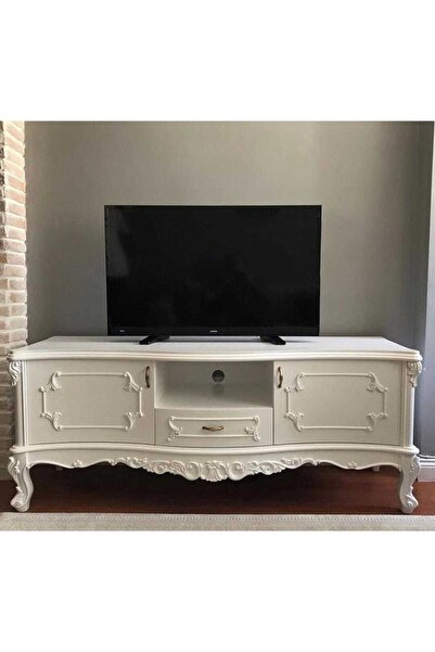 Masifart Stella Tv Ünitesi 160 Cm Beyaz Lake