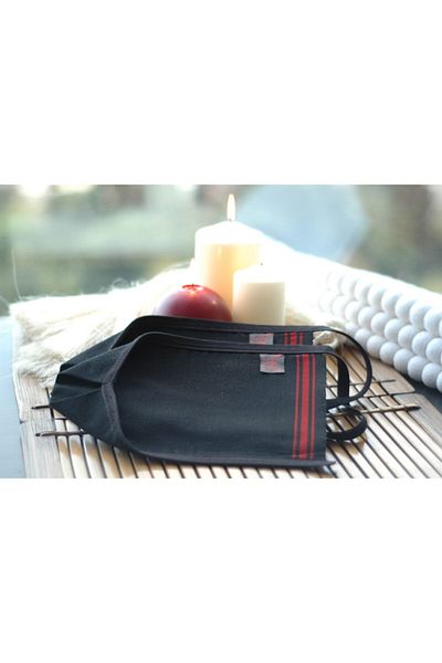 Kelebek Kese 2-PACK BUTTERFLY BLACK WIRE BABY AND BATH BAG CODE: 169