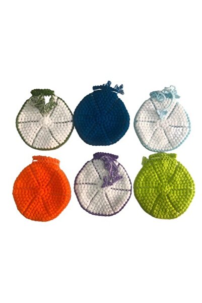 Bora El Örgüsü Lif Çeyizlik Banyo Lifi 6 adet