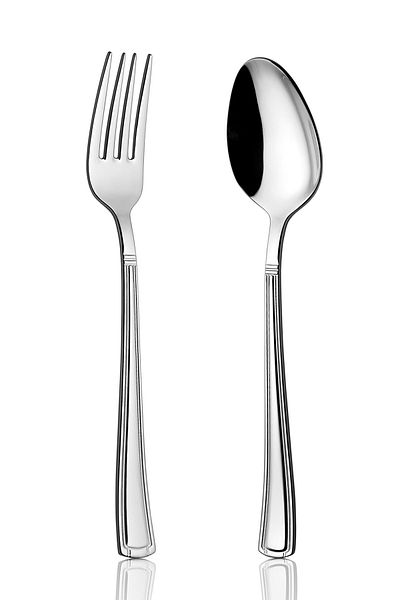 Avcı Nevra 30 Piece Fork Spoon Set 18/10 Stainless Steel
