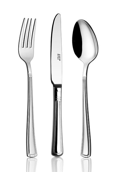 Avcı Nevra 36 Piece Stainless Steel Spoon Set - 18/10