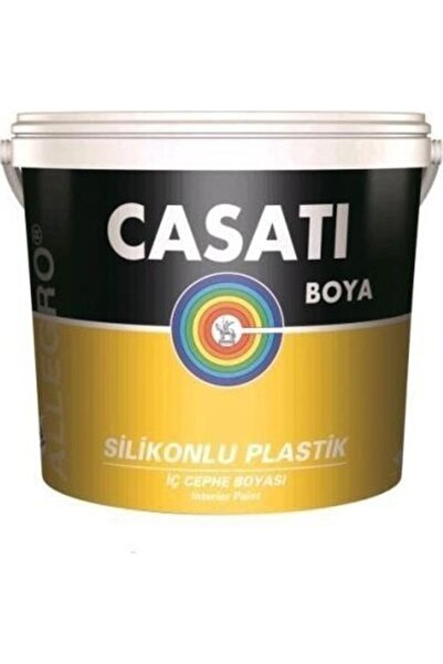 Casati Dyo Silikonlu Plastik Iç Cephe Boyası Renk Salda Kumu 3,5kg/10kg/20kg