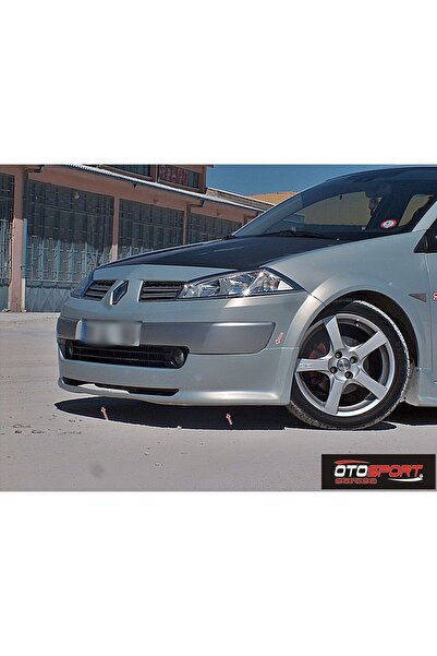 OTOSPORT Renault Megane 2 Sedan Ön Tampon Eki Fiberglass Boyasız