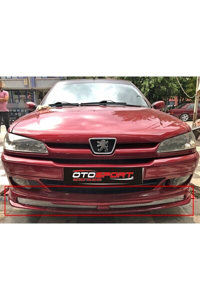 OTOSPORT PEUGEOT 306 ÖN TAMPON EKİ FİBERGLASS BOYASIZ A+ KALİTE