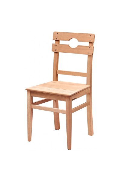 Genel Markalar Bronte Kahveci Sandalye Cilasız Ham Ahşap