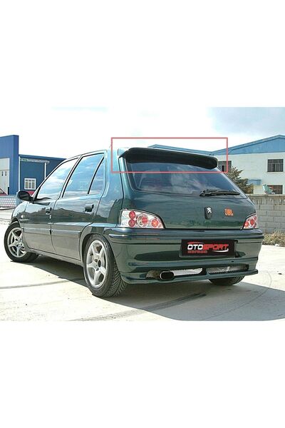 OTOSPORT Peugeot 106 Spoyler Fiberglass Boyasız