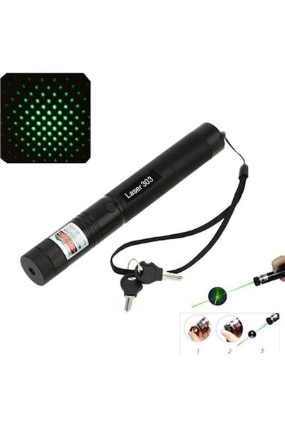 Genel Markalar 50bir Yeşil Lazer Pointer 303 (1000mw)