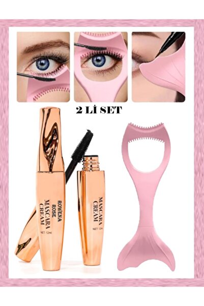 LİZAGOLD 2 Li Set Maskara Ve Eyeliner Ve Maskara Çekme Aparatı seti