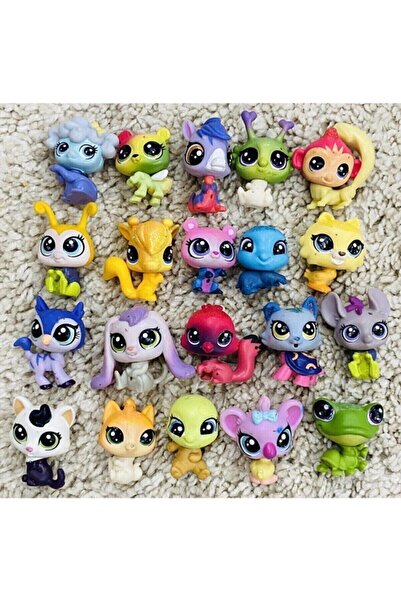 u-toys Littlest Pets Shop Lps Minişler 20 Adet Birden Oyuncak Miniş Hayvanlar