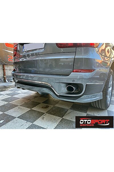 OTOSPORT Bmw X5 E70 Arka Tampon Eki 3 Parça Fiberglass Boyasız