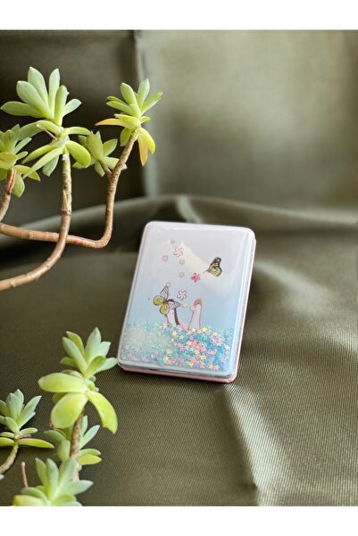 Hardin Simli Sulu Küçük Makyaj Cep Aynasi