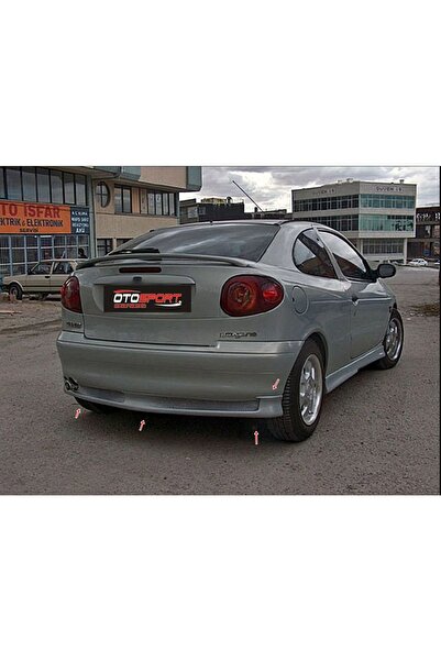 OTOSPORT Renault Megane 1 Coupe Arka Tampon Eki Fiberglass Boyasız