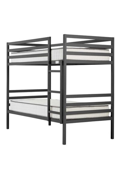 Zizuva Tasarım Siyah Metal 2'li Ranza Modeli