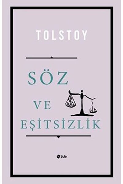 Şule Yayınları Söz ve Eşitsizlik
