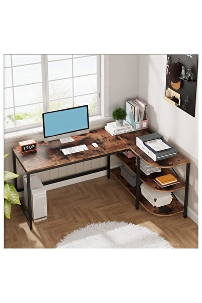 Zizuva Özel Tasarım L Çalışma Masası