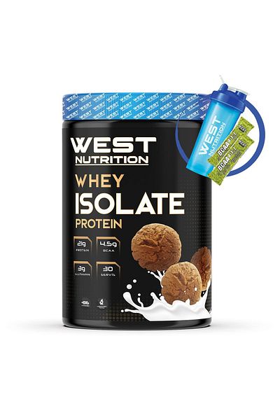 West Nutrition Isolated Whey WPI Protein Powder 750 gr Cookie