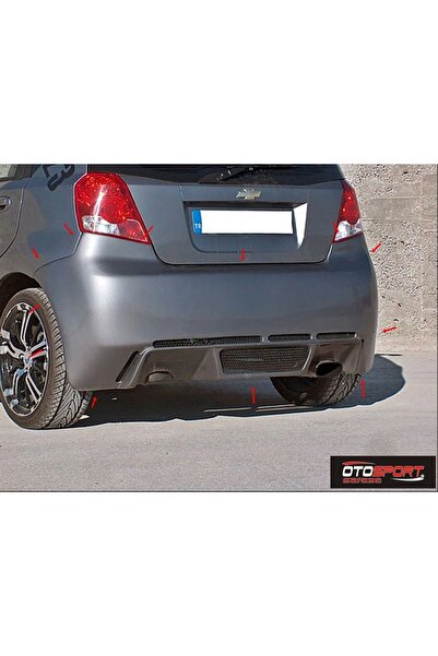 Genel Markalar Chevrolet Kalos Hb Arka Tampon Fiberglass Boyasız