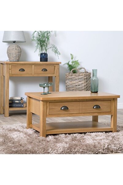 Masifart Alona 2çekmeceli Orta Sehpa