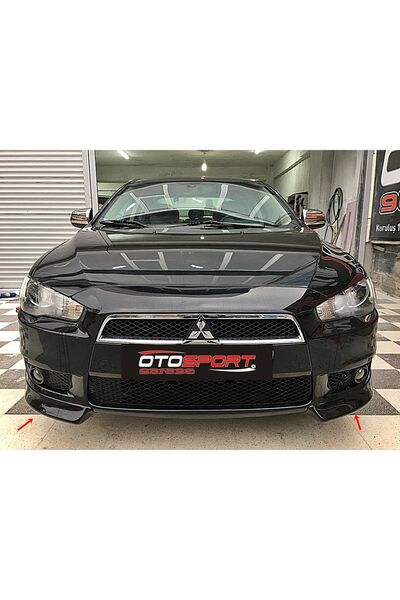 Genel Markalar Mitsubishi Lancer Ön Tampon Uyumlu Flap Fiberglass Boyasız