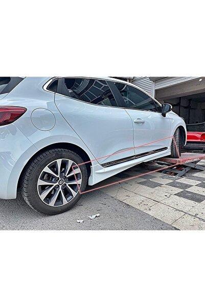 OTOSPORT Renault Clio 5 Marşpiyel Sağ Sol Takım Fiberglass Boyasız
