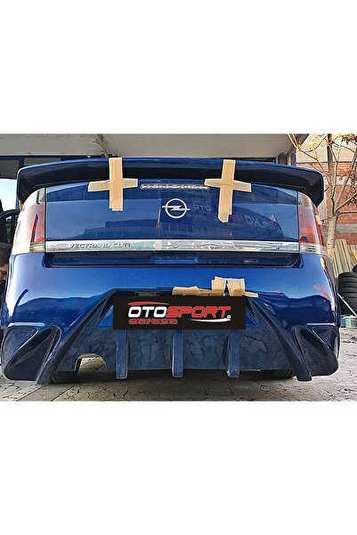 OTOSPORT Opel Vectra C Spor Arka Tampon Fiberglass Boyasız