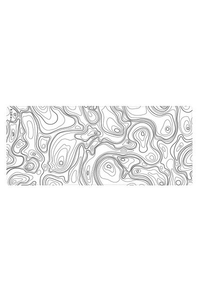 PORGE 90X40Mm 80X40Mm 60X40Mm Gaming Mouse Pad - XXL White Gaming Mousepad