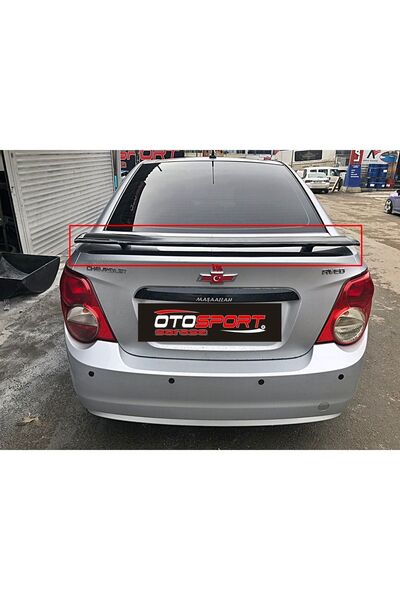 Genel Markalar Chevrolet Aveo Sedan Spoyler Fiberglass Boyasız