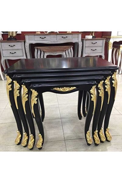 Masifart Plum Lükens Oymalı Zigon Siyah Lake Varak