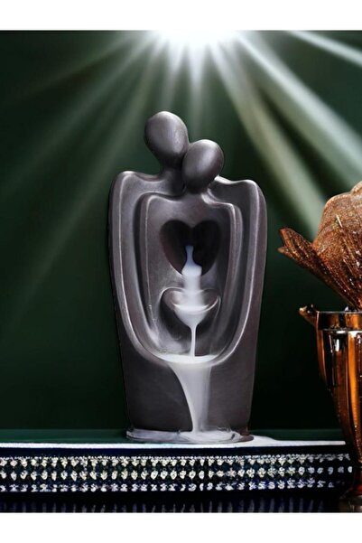 ARALMİNİAVM Sarılan Çift Sevgili Halstad Aşk Geri Akış Tütsülük Konik Tütsü D...