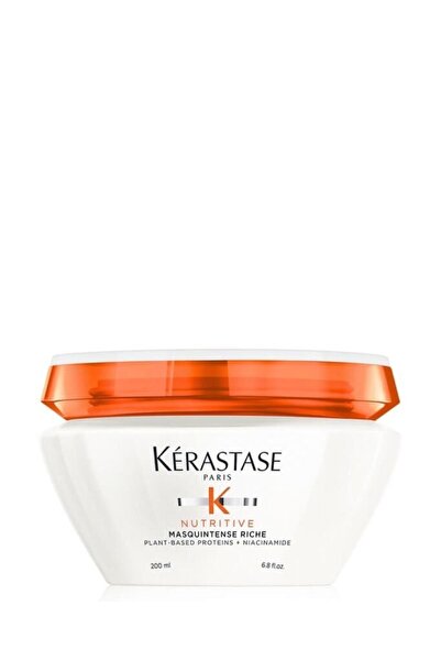 Kerastase Masquintense Riche المغذي - 200 مل قناع العناية المثالية للشعر السم...