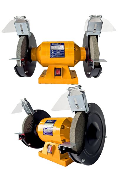 Millian İtalyan Profesyonel 2000 W Çark Motoru ZImpara Balta Bıçak Bileme Mak...