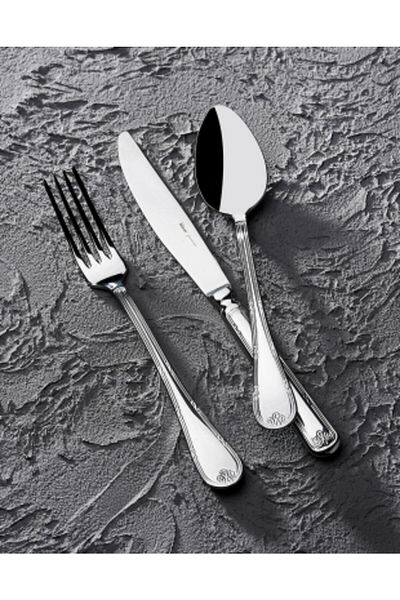 Hisar Infinity 84 Pieces 12 Person Fork Spoon Knife Set