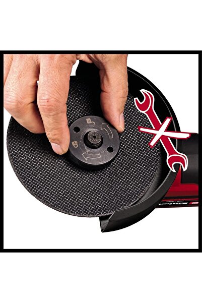 Einhell TP-AG 18/125 CE Q Li Professional Akülü Devir Ayarlı Avuç Taşlama  Power X-Change