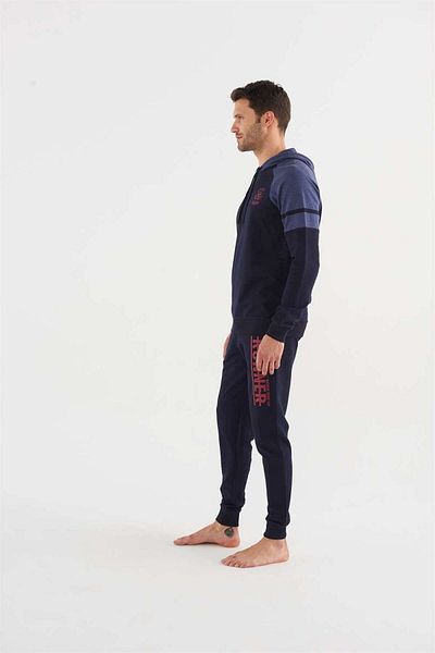 Mod Collection Men's Navy Blue Tracksuit Set
