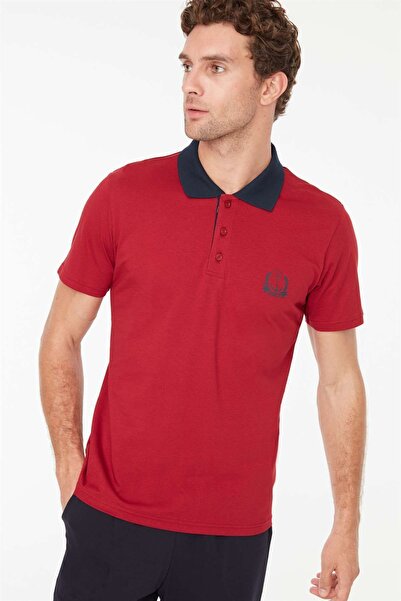 Mod Collection - Erkek Bordo Kapri Takımı