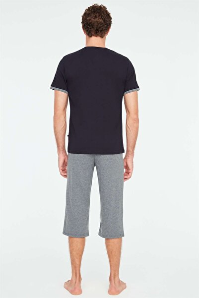 U.S. Polo Assn. - Erkek Lacivert Kapri Takımı