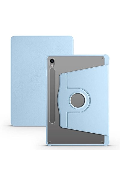 SBY TEKNOLOJİ حافظة متوافقة مع Samsung Tab S9 مع حامل قابل للدوران مع حجرة قل...