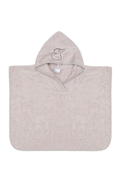 Baboo Panço Organik Pamuk Bebek ve Çocuk Havlu Bej Beden: 4-6 Yaş