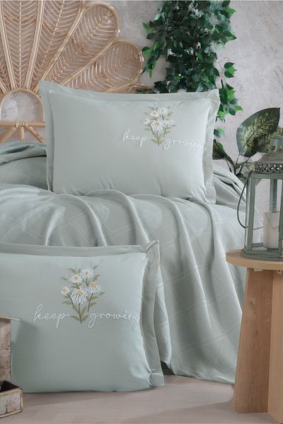 Clasy Etta - Double Embroidered Pique Set Boutique
