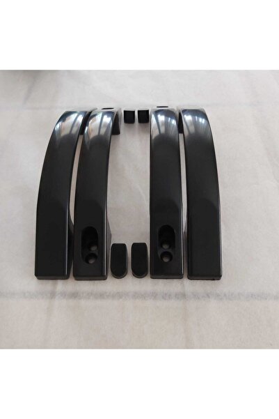 ACRYLBATH Duşa Kabin Camı Açma Kapama Siyah Mat Ay Kulp