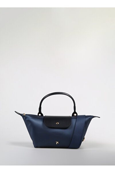 Fabrika Lacivert Kadın 34x18x15 cm Tote ÇantaYAFFE