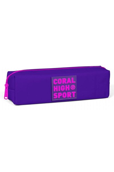 Coral High Αθλητική Μωβ θήκη για στυλό μονής θήκης